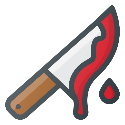 Bloody, horror, kill, knife icon - Free download