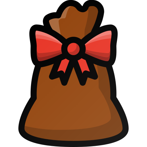 Bag, christmas, gift, present, santa icon - Free download