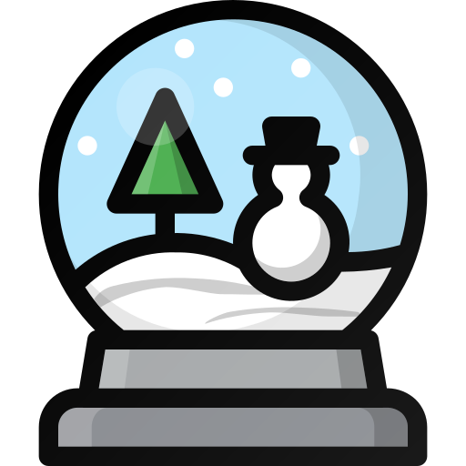 Christmas, decoration, ornament, snowbulb, winter icon - Free download