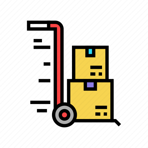 Warehouse, cart, parcels, free, shipping, service icon - Download on Iconfinder