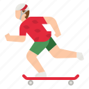 skateboard, adventure, holidays, sport, competition 