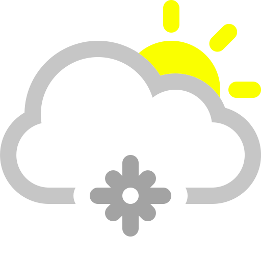 Sun, snowflake, cloud icon - Free download on Iconfinder
