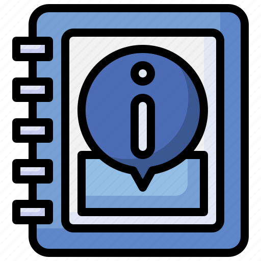Manual, guide, guideline, communications, education icon - Download on Iconfinder