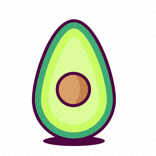 Avocado, delicious, fruit, health, healthy, yum icon - Download on Iconfinder