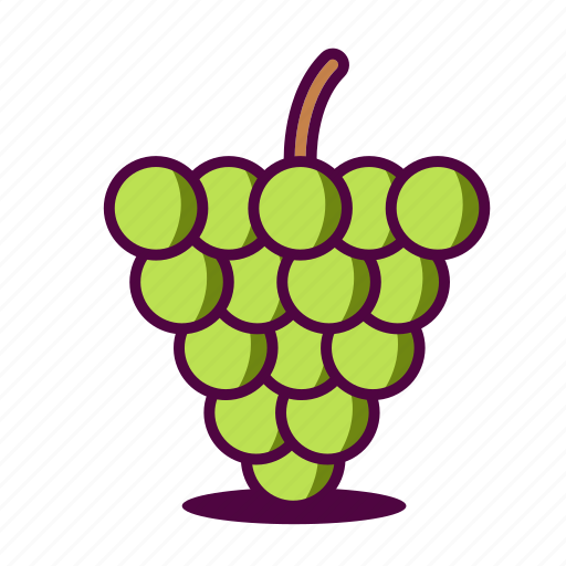 Fruit, fruity, grape, grapes, summer icon - Download on Iconfinder