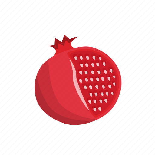 Vitamins, healthy food, natural product, pomegranate, garnet icon - Download on Iconfinder
