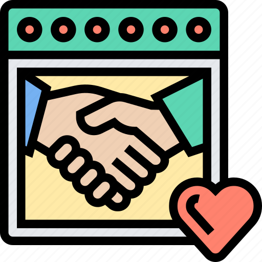Agreement, friendship, greeting, handshake, day icon - Download on Iconfinder