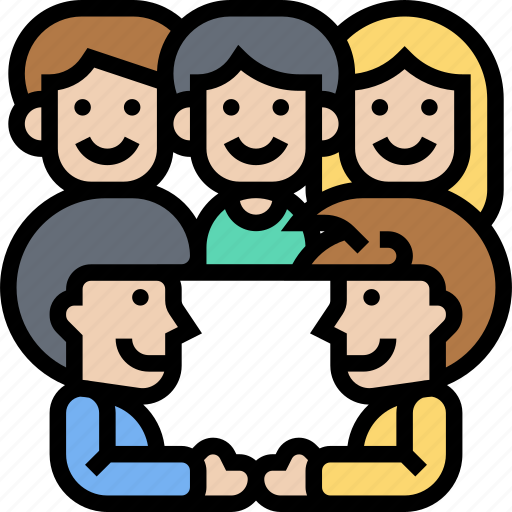 Welcoming, agreement, meeting, friends, reunion icon - Download on Iconfinder