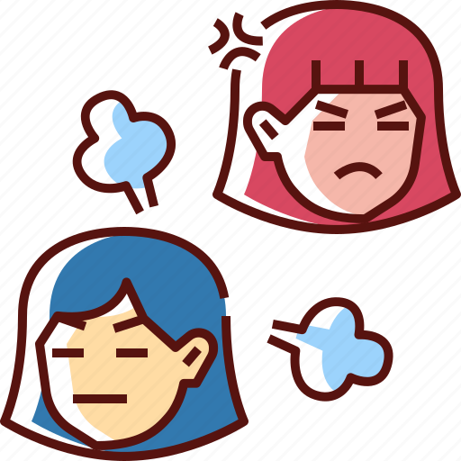 Angry, sad, frustrated, unhappy, woman, people, emotion icon - Download on Iconfinder