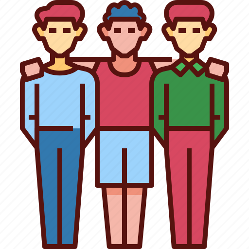 Group, people, team, friend, mates, gang, friendship icon - Download on Iconfinder