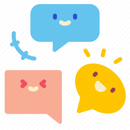 Chatting, friendship, bubble, conversation, friend, relationship, best icon - Download on Iconfinder