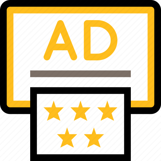 Marketing growth, business, finance, ad, advertising, star rating, review icon - Download on Iconfinder