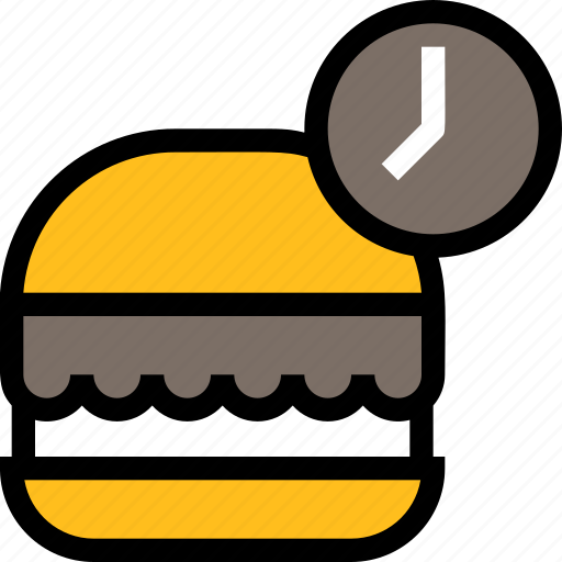 Productivity, business, management, lunch, time, burger, eat icon - Download on Iconfinder