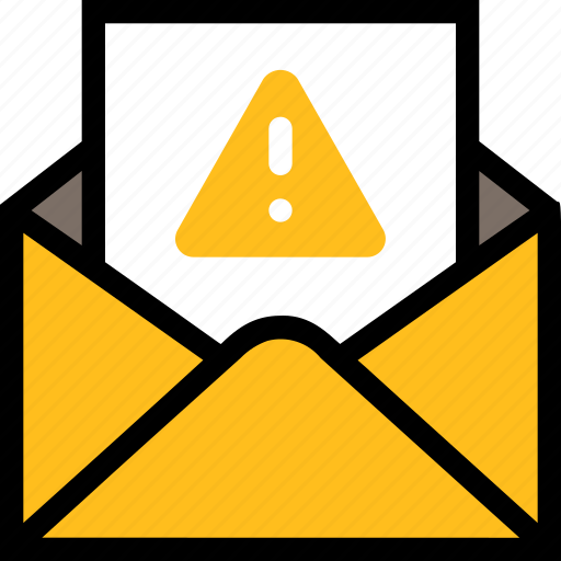 Virus, protection, computer system, mail attention, alert, warning, message icon - Download on Iconfinder