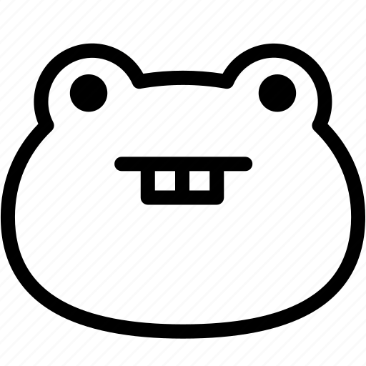 Emoji, emotion, expression, face, feeling, frog, nerd icon - Download on Iconfinder