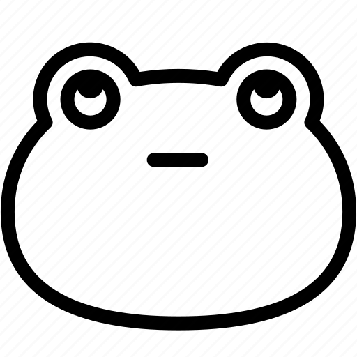 Emoji, emotion, expression, face, feeling, frog, rolling eyes icon - Download on Iconfinder