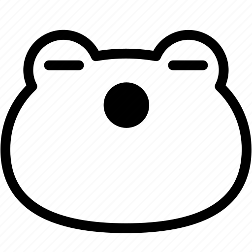 Emoji, emotion, expression, face, feeling, frog, sleeping icon - Download on Iconfinder