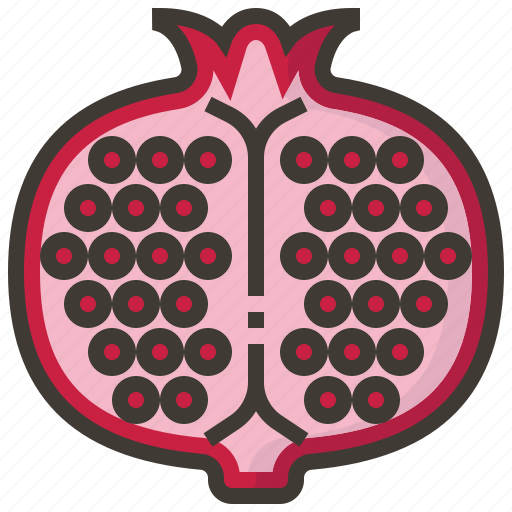 Diet, fruits, health, pomegranate, tropical icon - Download on Iconfinder