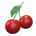 cherry, fruit 
