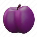 plum, fruit 