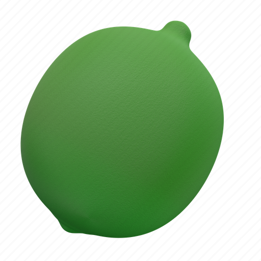 Lime, fruit 3D illustration - Download on Iconfinder