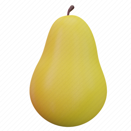 Pear, fruit 3D illustration - Download on Iconfinder