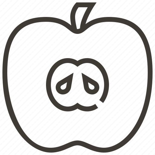 Apple, diet, food, fruits, health, tropical icon - Download on Iconfinder