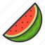 food, fruit, healthy, vitamin, watermelon, watermelon slice 