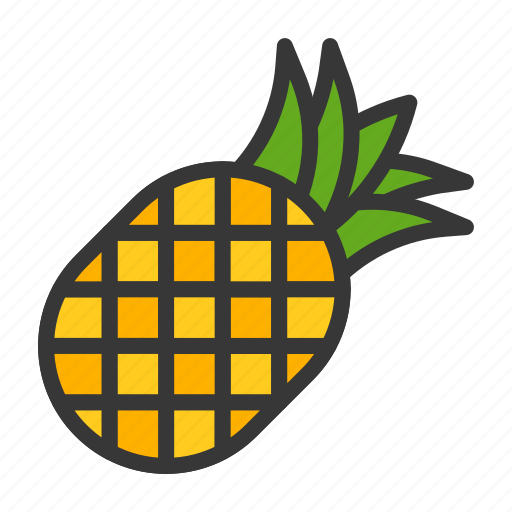 Food, fruit, healthy, pineapple, vitamin icon - Download on Iconfinder
