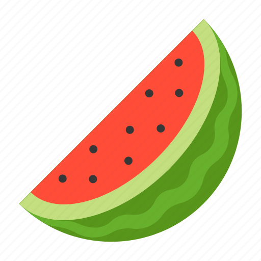 Food, fruit, healthty, vitamin, watermelon, watermelon slice icon - Download on Iconfinder