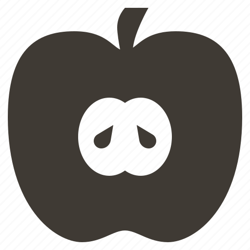 Apple, diet, food, fruits, health, solid, tropical icon - Download on Iconfinder
