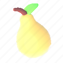 pear, 2, fruit, health, food 