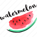 fruit, food, restaurant, drink, organic, fresh, watermelon