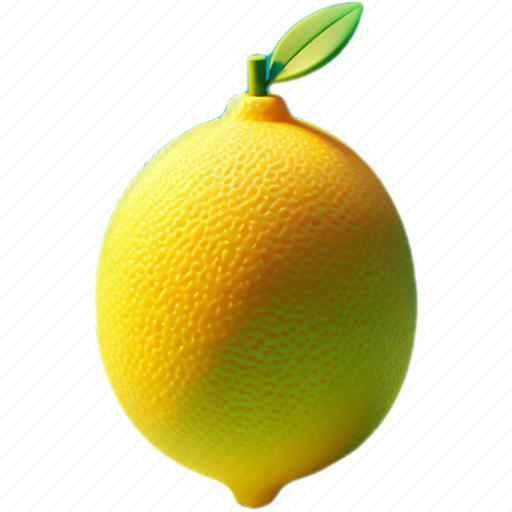 Lemon, fruit, sweet, food, lime, vegetable, dessert 3D illustration - Download on Iconfinder