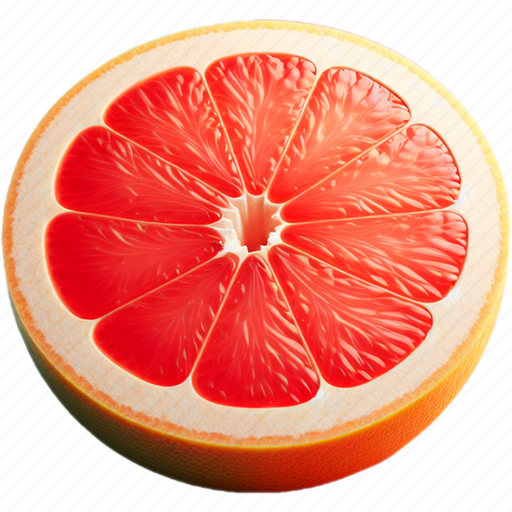 Grapefruit, fruit, sweet, emoticon, emoji, emotion 3D illustration - Download on Iconfinder