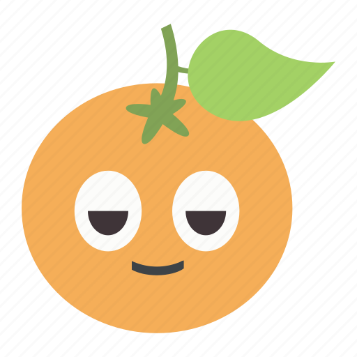 Avatar, fruit, orange, sad icon - Download on Iconfinder