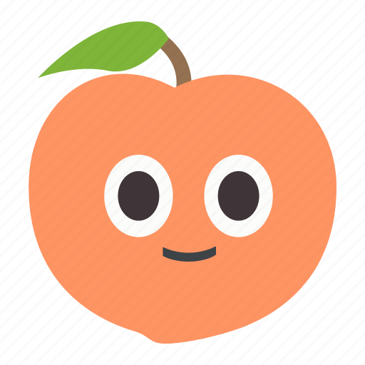 Avatar, fruit, happy, peach icon - Download on Iconfinder