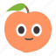 avatar, fruit, happy, peach 