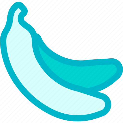Banana, dessert, food, fruit, fruits, vegetable icon - Download on Iconfinder