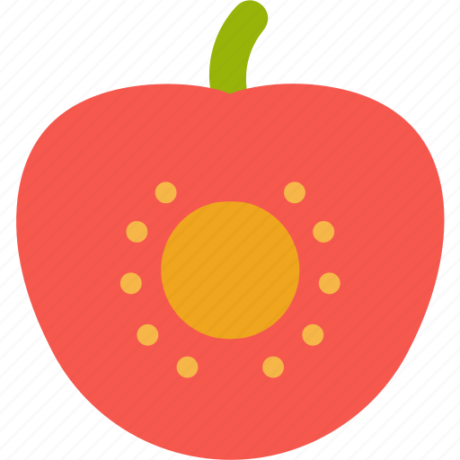 Food, fruit, fruits, healthy, restaurant, sliced, tomato icon - Download on Iconfinder