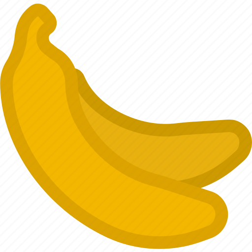 Banana, dessert, food, fruit, fruits, healthy, sweet icon - Download on Iconfinder