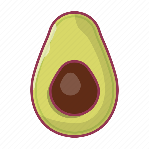 Avocado, eat, food, fruit, vitamins icon - Download on Iconfinder