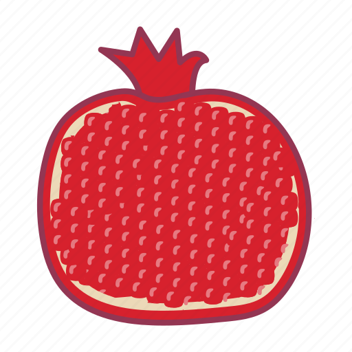 Pomegranate, healthy, food, fruit, juicy icon - Download on Iconfinder
