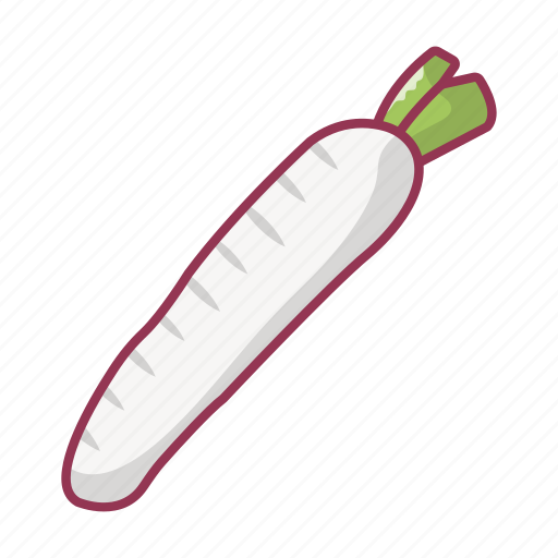 Salad, vegetable, food, radish, eat icon - Download on Iconfinder