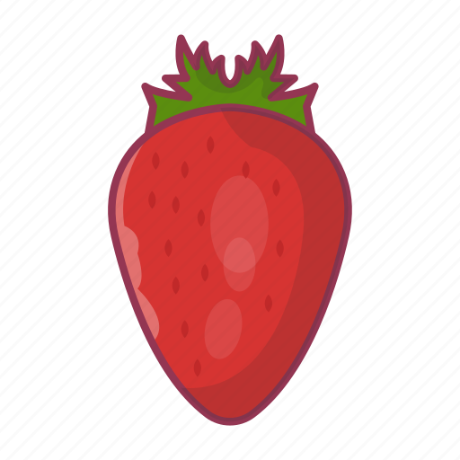 Juicy, food, fruit, strawberry, eat icon - Download on Iconfinder