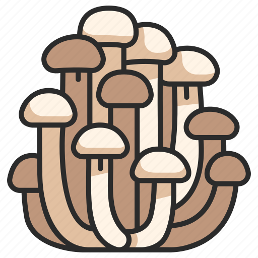 White, mushroom, healthy, food, organic, vegetable icon - Download on Iconfinder