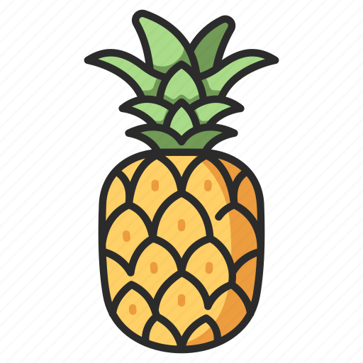 Fruit, organic, juicy, pineapple, healthy icon - Download on Iconfinder