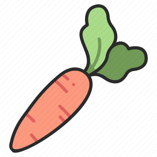 Healthy, carrot, food, organic, vegetable, vegetarian icon - Download on Iconfinder