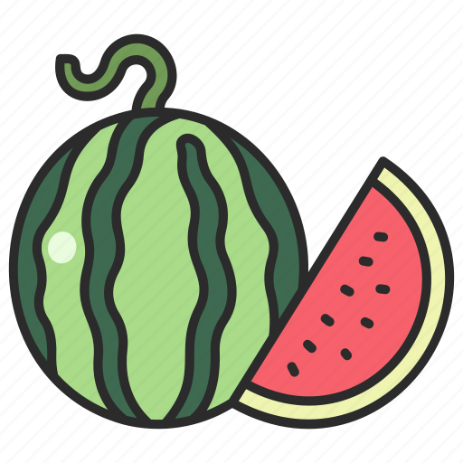 Sweet, watermelon, slice, organic, fruit, juicy icon - Download on Iconfinder