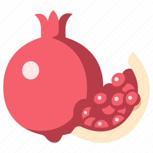 Pomegranate, healthy, juicy, fruit, vegan, food icon - Download on Iconfinder